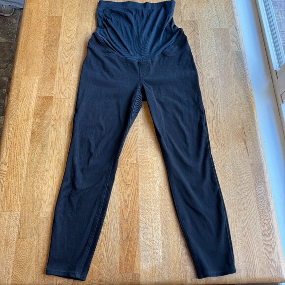 Spanx Mama Ankle Jean-ish Leggings Black Size Large - Picture 3 of 14